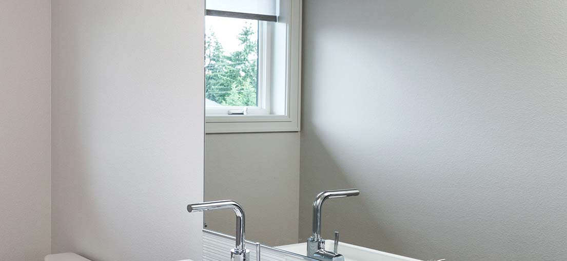 A view at bathroom shades 3