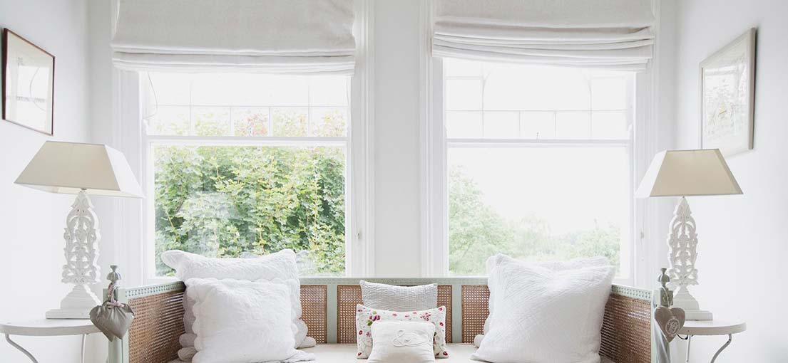 Roman Shades Installation Saratoga Hills