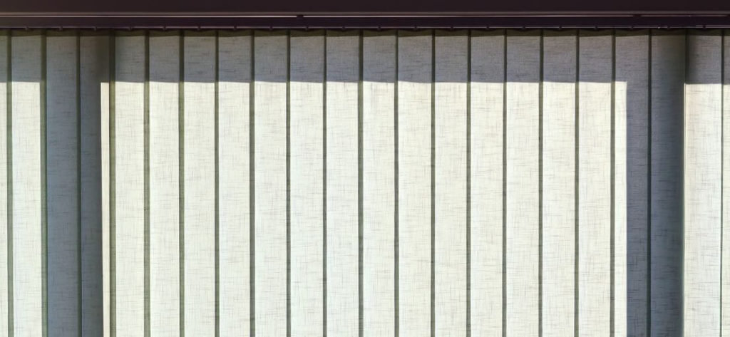 A close look at motorized vertical blinds