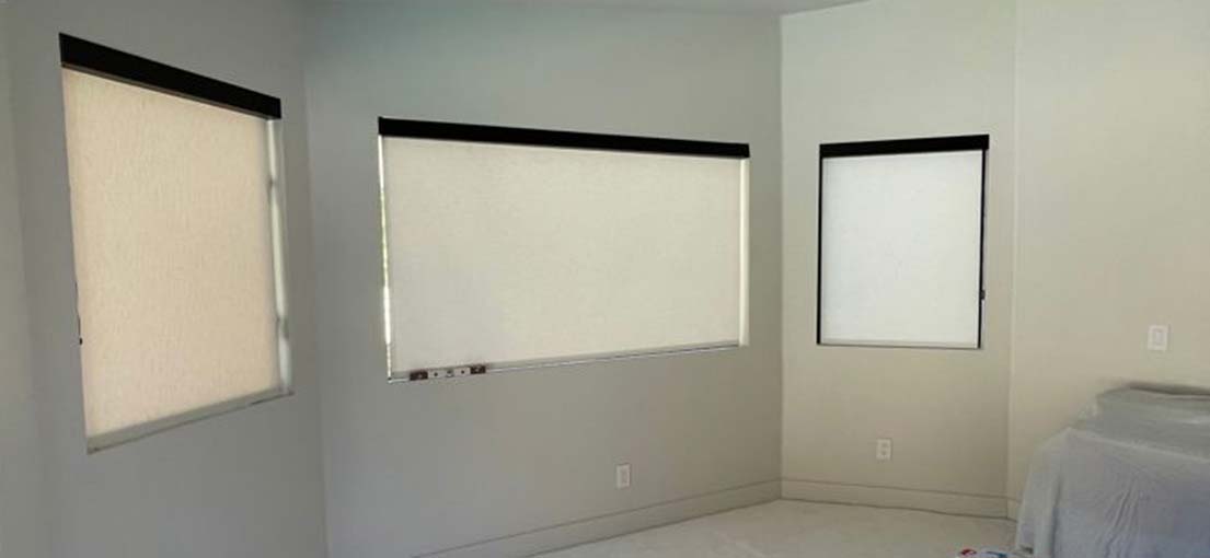 A view at motorized roller shades 2
