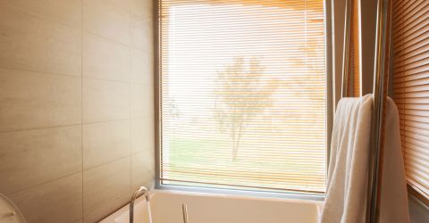 Santa Monica Bathroom Bliss: Stylish Window Upgrade with Master Blinds